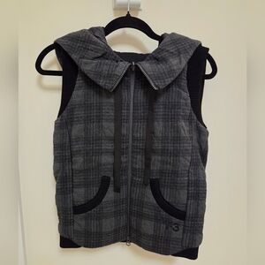 Y-3 Black Knit Fabric